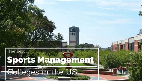 colleges that offer sports management major